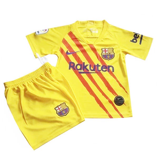 Camiseta Barcelona Especial Niños 2019/20 Amarillo